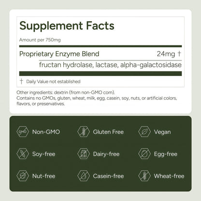 FODZYME® On-The-Go Digestive Enzymes for Gut Health